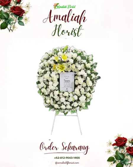 Krans Bunga Duka Sanaman Mantikei